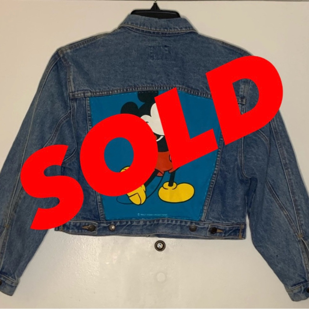 Vintage Disney Jean Jacket